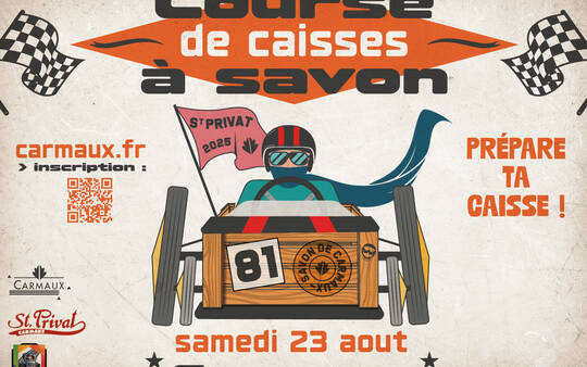 NOUVEAU : la première course de caisse à savon de Carmaux, inscrivez-vous !
