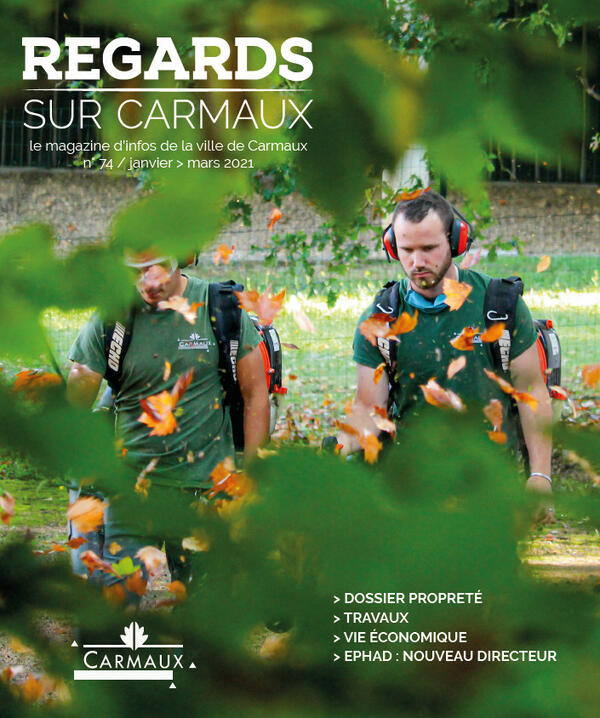 Publication: Magazine municipal // Regards sur Carmaux 74